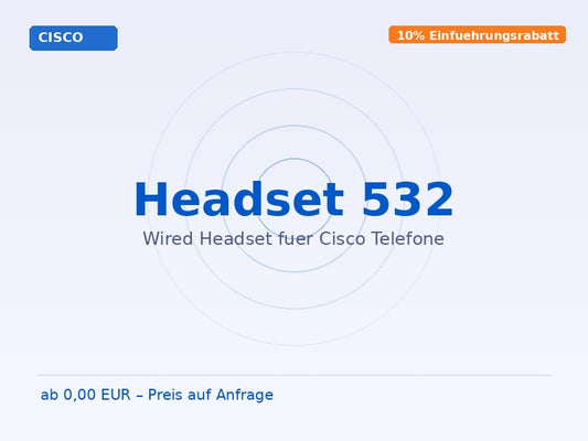 Cisco Headset 532 – Produktfoto