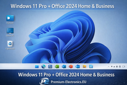 Windows 11 Pro + Office 2024 Home & Business – Bundle