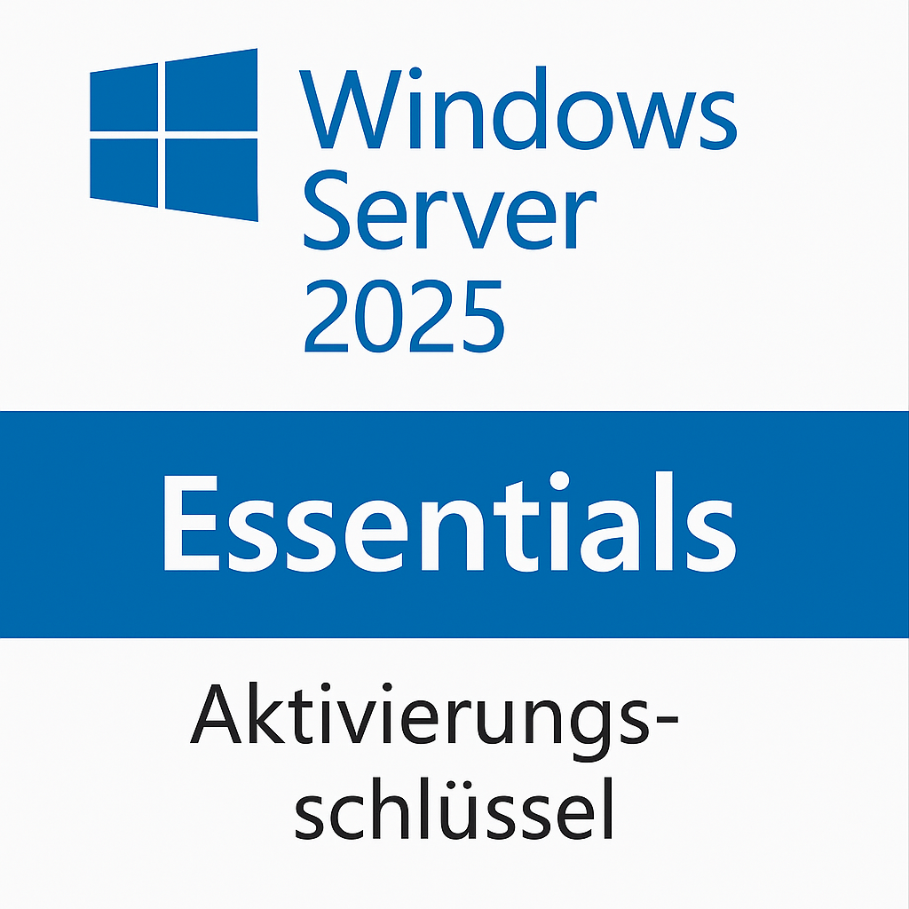 Windows Server 2025 – Code d'activation numérique (Standard / Essentiel)