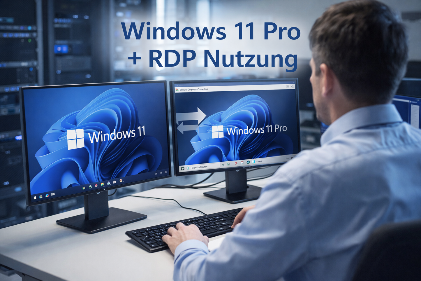 Windows 11 Pro + RDP Nutzung – Bundle