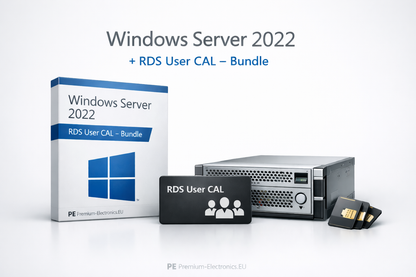 Windows Server 2022 + RDS 5 User CAL – Bundle