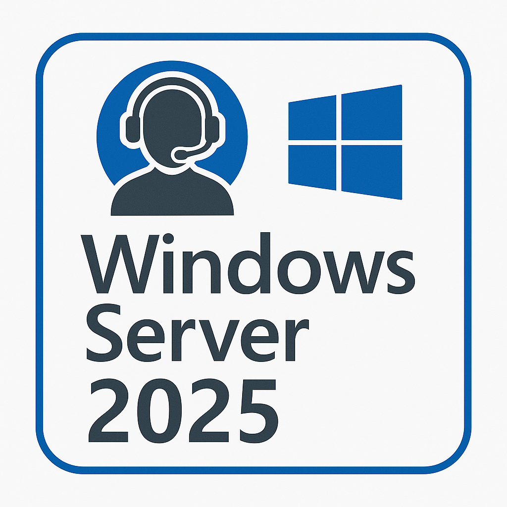 Windows Server 2025 – Code d'activation numérique (Standard / Essentiel)