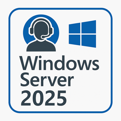 Windows Server 2025 – Code d'activation numérique (Standard / Essentiel)