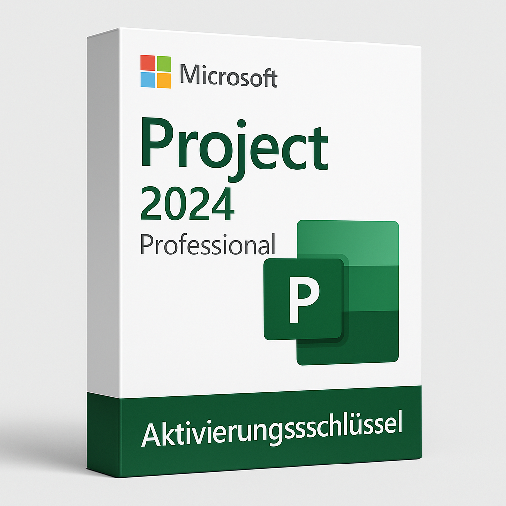 Microsoft Project 2024 Professional – Aktivierungsschlüssel