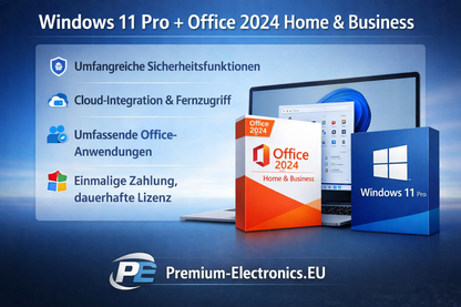 Windows 11 Pro + Office 2024 Home & Business – Bundle