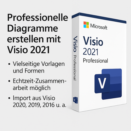 Clé d'activation de Microsoft Visio 2021 Professionnel