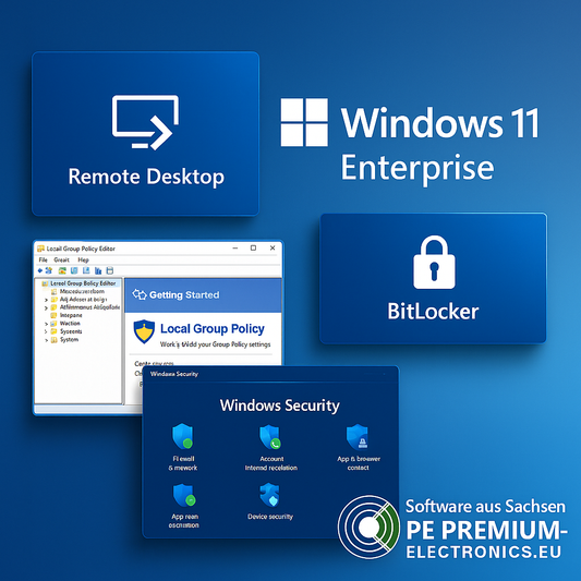 Windows 11 Enterprise – Digital Activation Code (ready to use immediately)