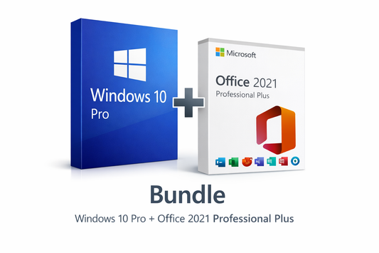 Windows 10 Pro + Office 2021 professional Plus – Bundle