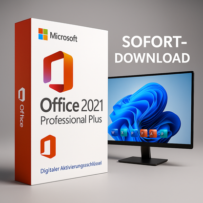 Microsoft Office 2021 Professional – Digitaler Aktivierungscode (sofort einsatzbereit)