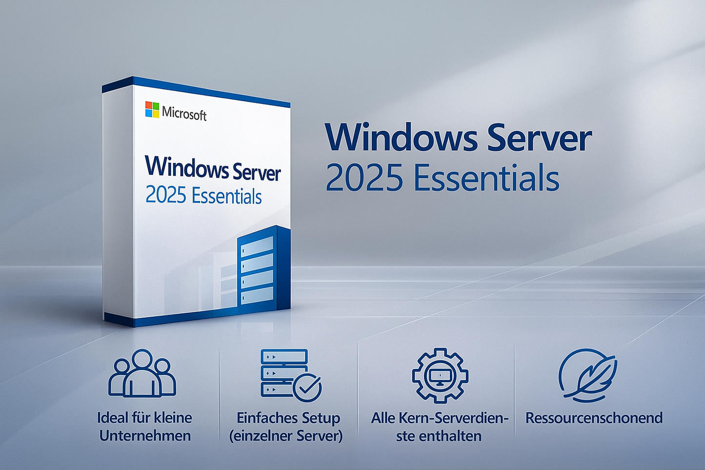 Windows Server 2025 – Code d'activation numérique (Standard / Essentiel)