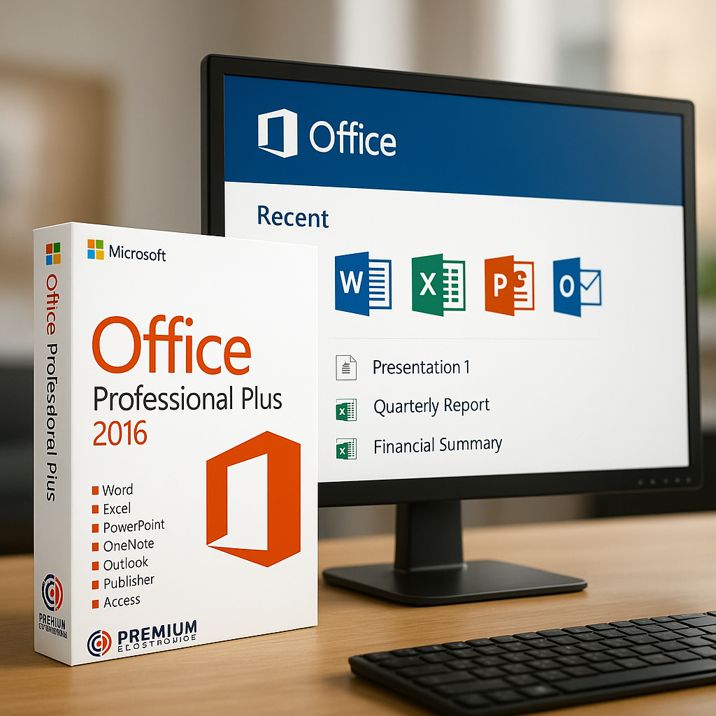 Microsoft Office 2016 Professional Plus – Aktivierungscode (Windows)